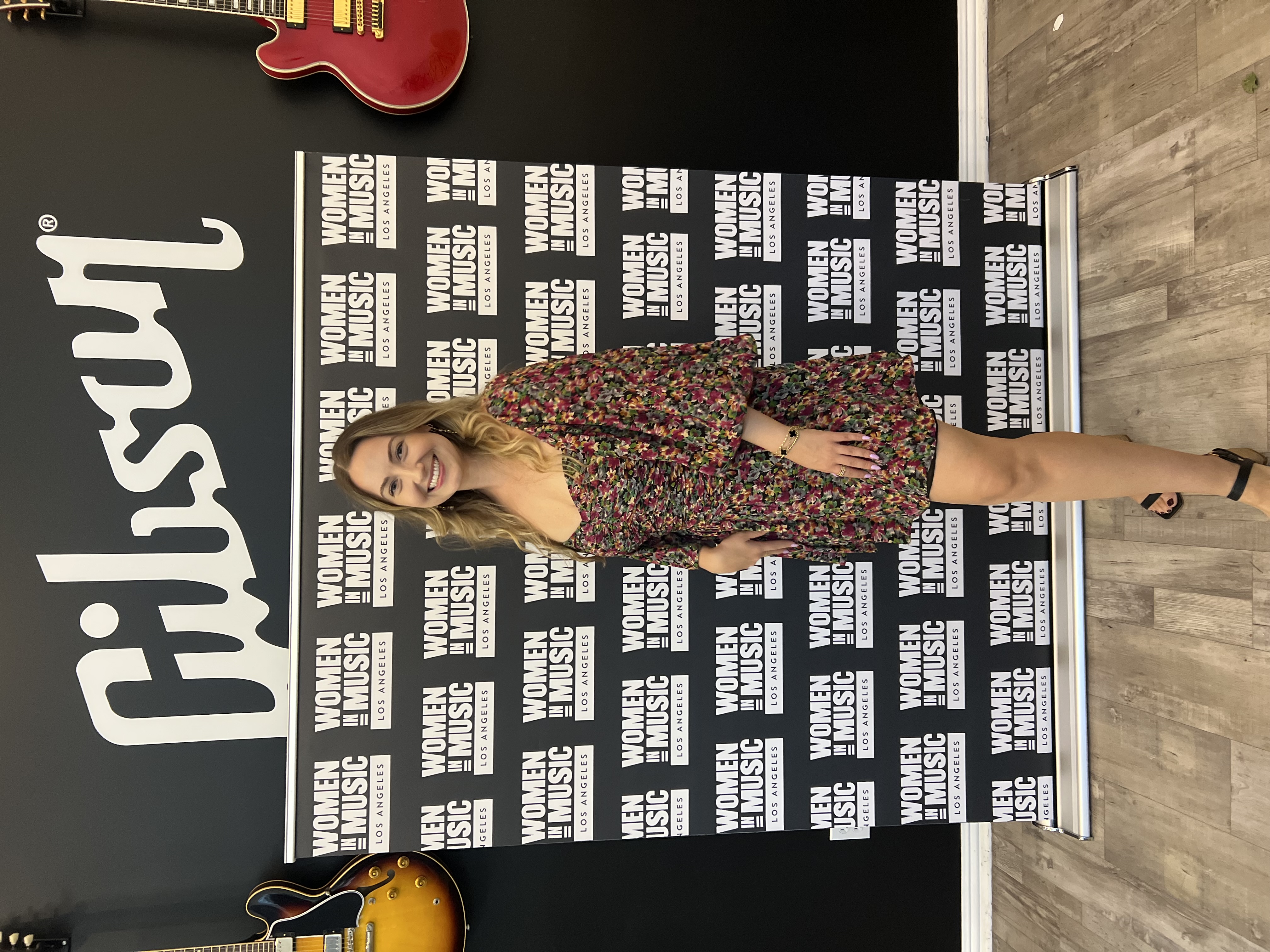 Ally at Gibson x Women in Music event